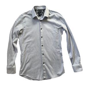 Hugo Boss Dress Shirt 16.5-42 Easy Iron Slim Fit Button Up Work Preppy Business